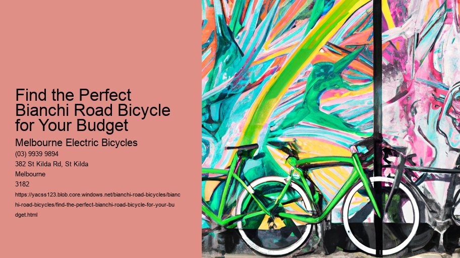 Find the Perfect Bianchi Road Bicycle for Your Budget