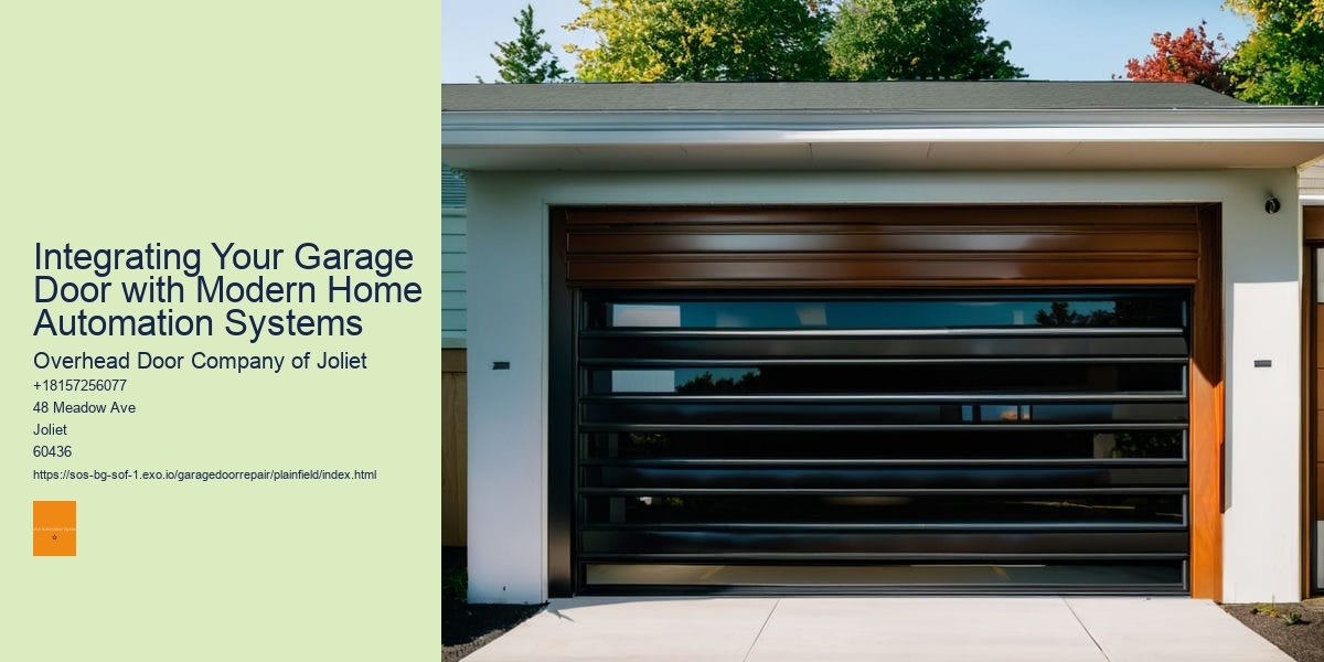 Integrating Your Garage Door with Modern Home Automation Systems