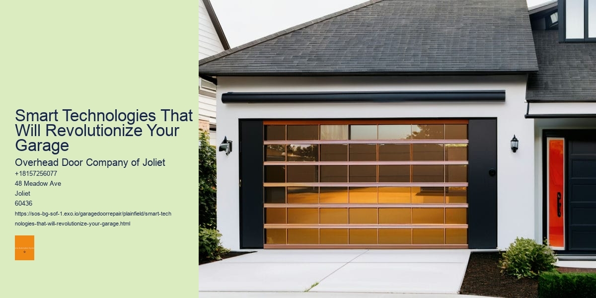 Smart Technologies That Will Revolutionize Your Garage