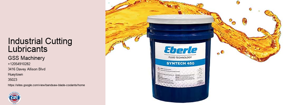 Industrial Cutting Lubricants