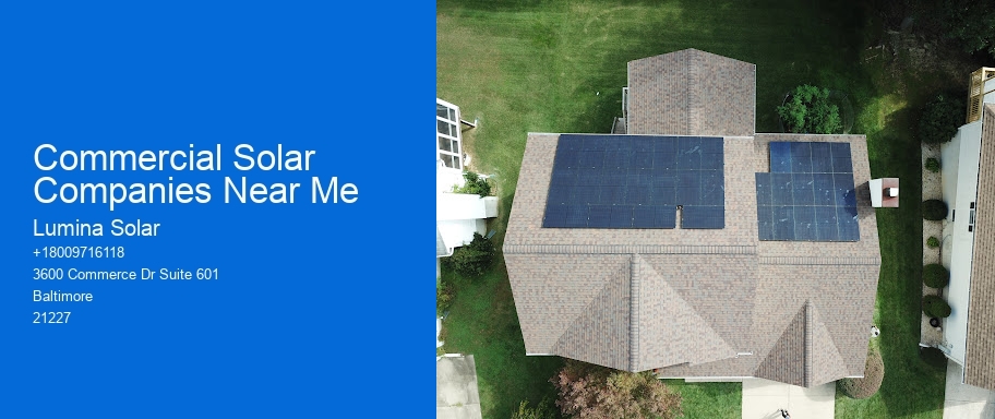 Commercial Solar Companies Near Me