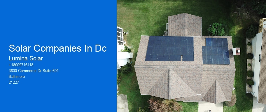 Solar Companies In Dc