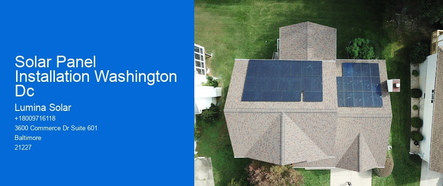 Solar Panel Installation Washington Dc