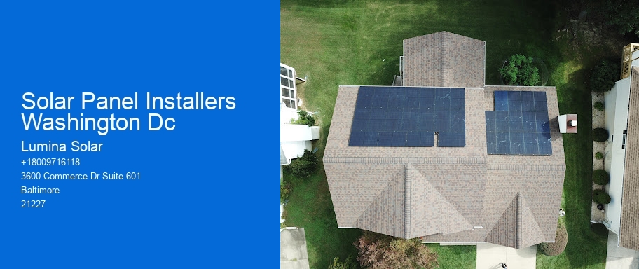 Solar Panel Installers Washington Dc