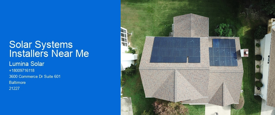 Solar Systems Installers Near Me